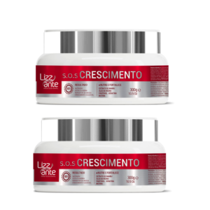 Kit 2 Máscaras de Hidratação S.O.S Crescimento – 300g